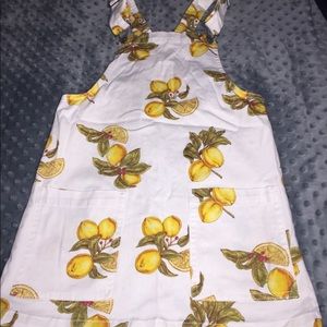 Forever 21 girls lemon dress